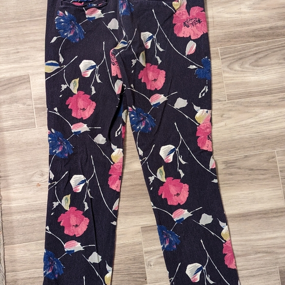 Banana Republic Floral Skinny Work Pants - Picture 1 of 4